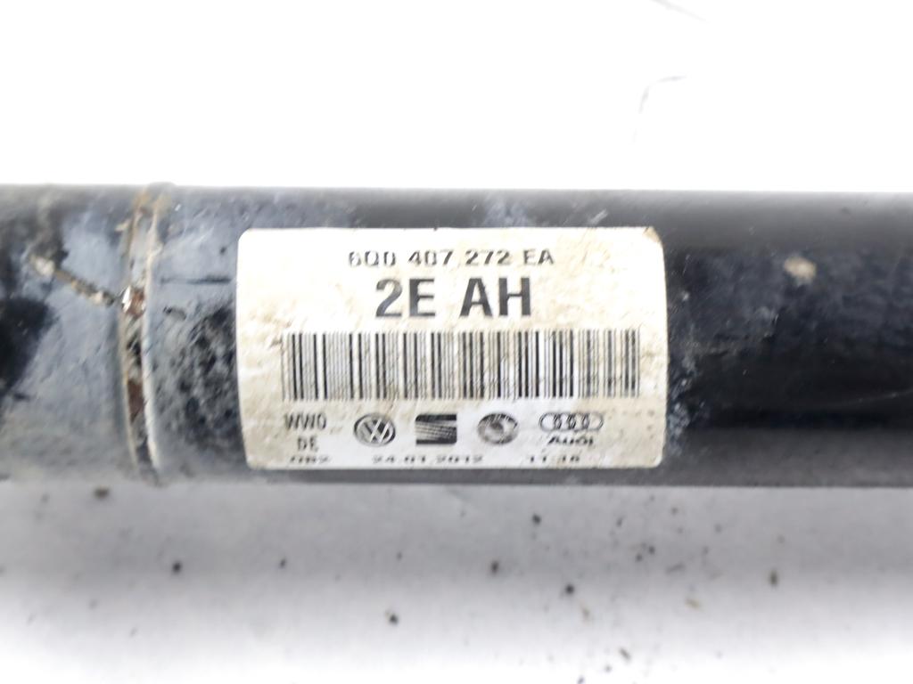 6Q0407272EA SEMIASSE SEMIALBERO ANTERIORE DESTRO SKODA ROOMSTER 1.6 D 66KW 5M 5P (2012) RICAMBIO USATO 