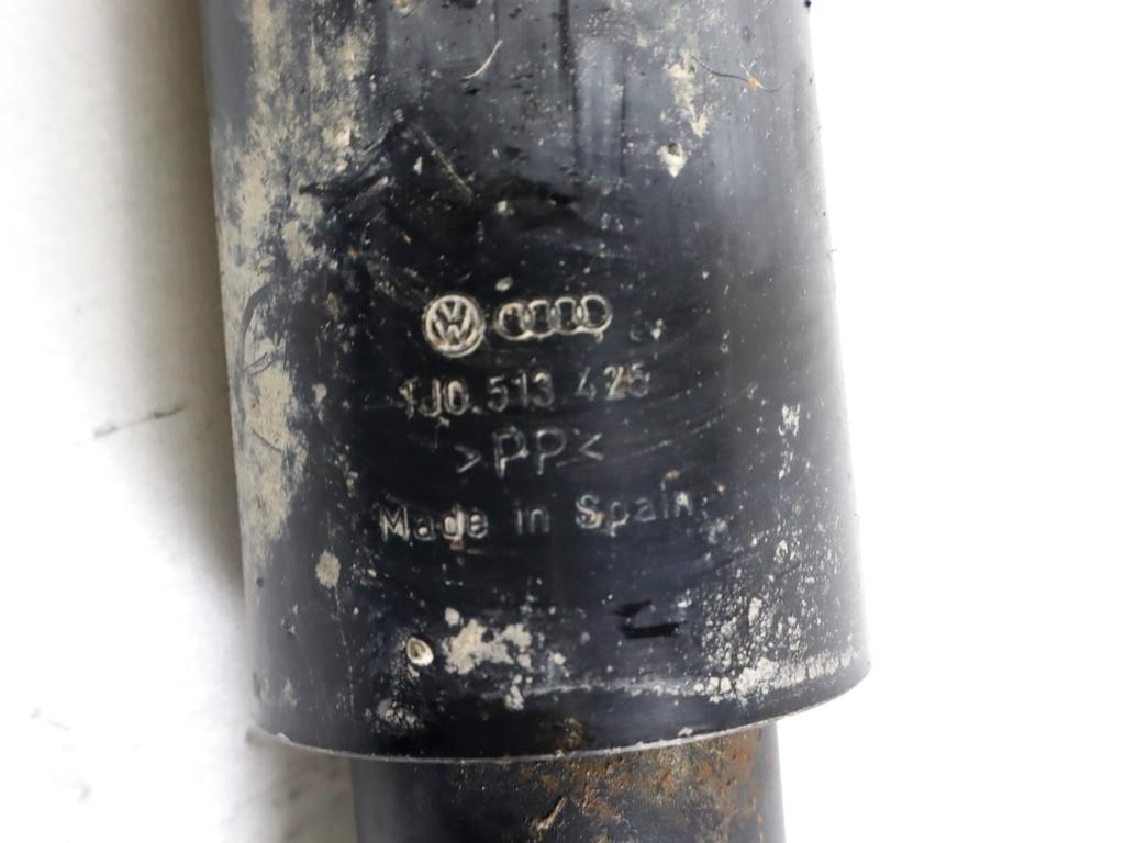 1J9513025F AMMORTIZZATORE POSTERIORE SKODA ROOMSTER 1.6 D 66KW 5M 5P (2012) RICAMBIO USATO 