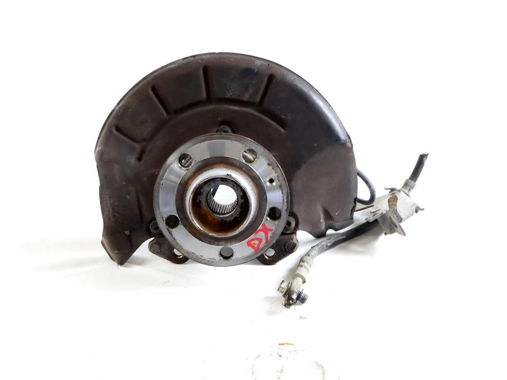 6C0407256A MONTANTE SOSPENSIONE ANTERIORE DESTRO MOZZO CUSCINETTO 6C0407621 SKODA ROOMSTER 1.6 D 66KW 5M 5P (2012) RICAMBIO USATO 