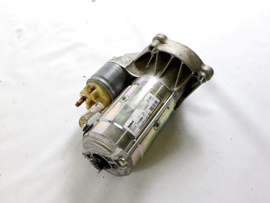 9646972280 MOTORINO AVVIAMENTO FIAT ULYSSE 2.0 D 100KW 6M 5P (2010) RICAMBIO USATO 