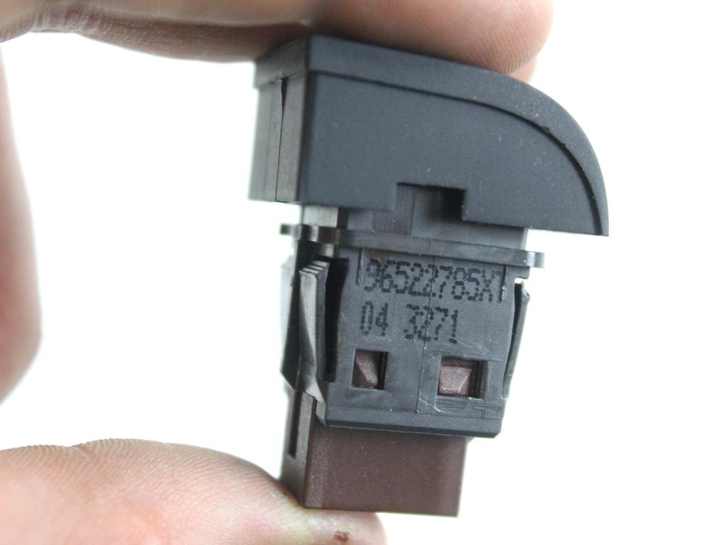 96522785XT COMANDO INTERRUTTORE DISATTIVAZIONE ESP CONTROLLO DI STABILITÀ OFF PEUGEOT 207 1.4 B 54KW 5M 5P (2012) RICAMBIO USATO 