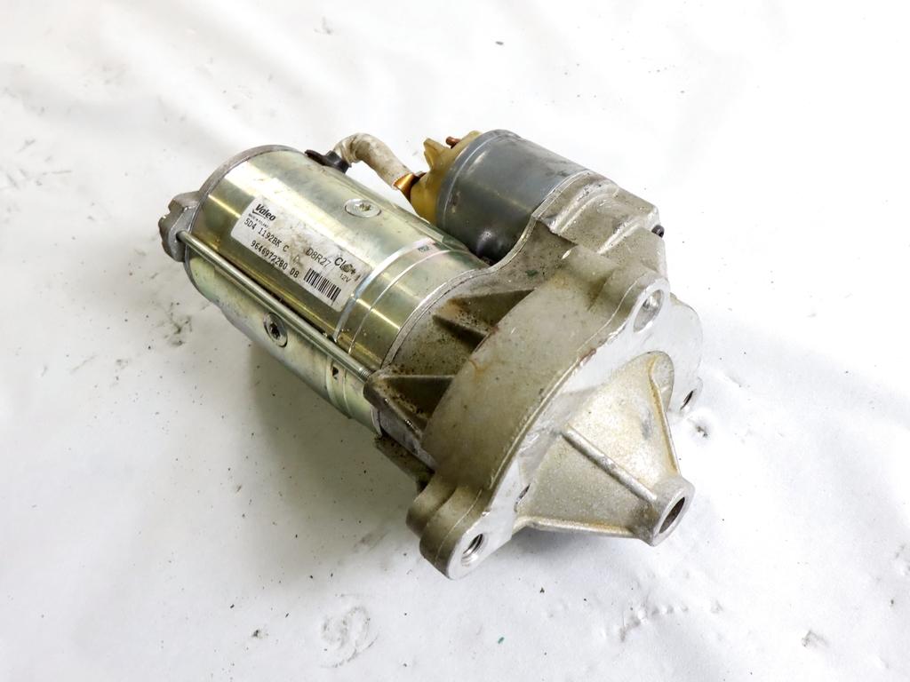 9646972280 MOTORINO AVVIAMENTO FIAT ULYSSE 2.0 D 100KW 6M 5P (2010) RICAMBIO USATO 