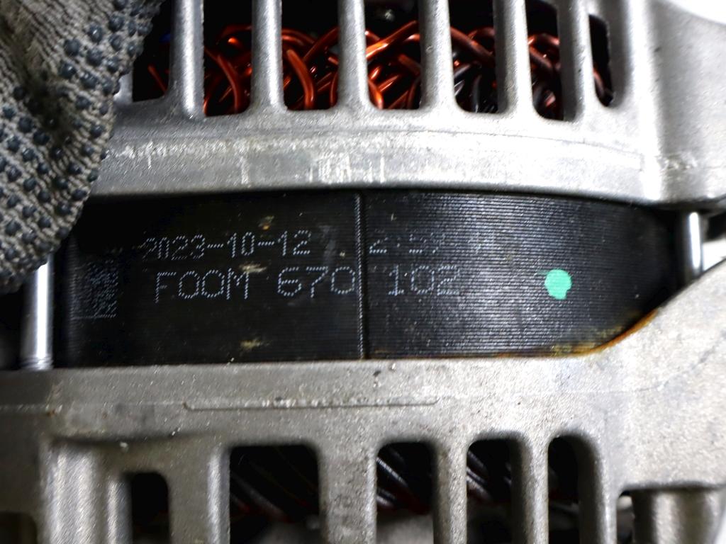 52182437 ALTERNATORE FIAT DUCATO (250_) 120 MULTIJET 2.2 D 88KW (2021) RICAMBIO USATO DANNEGGIATO 0126712068