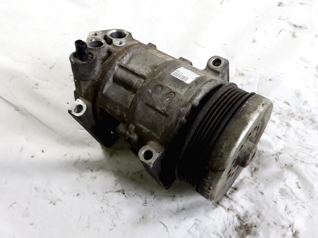 55194880 COMPRESSORE CLIMATIZZATORE CLIMA A/C FIAT PUNTO EVO 1.2 B 51KW 5M 3P (2011) RICAMBIO USATO 