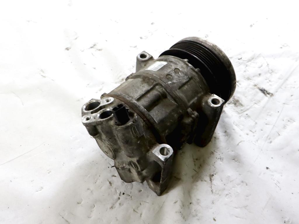55194880 COMPRESSORE CLIMATIZZATORE CLIMA A/C FIAT PUNTO EVO 1.2 B 51KW 5M 3P (2011) RICAMBIO USATO 