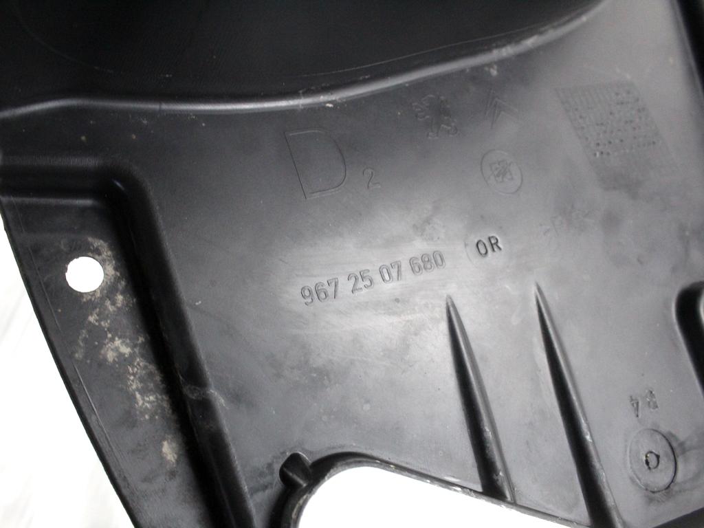 9672507680 PARASALE PARASASSI ANTERIORE DESTRO PEUGEOT 207 1.4 B 54KW 5M 5P (2012) RICAMBIO USATO