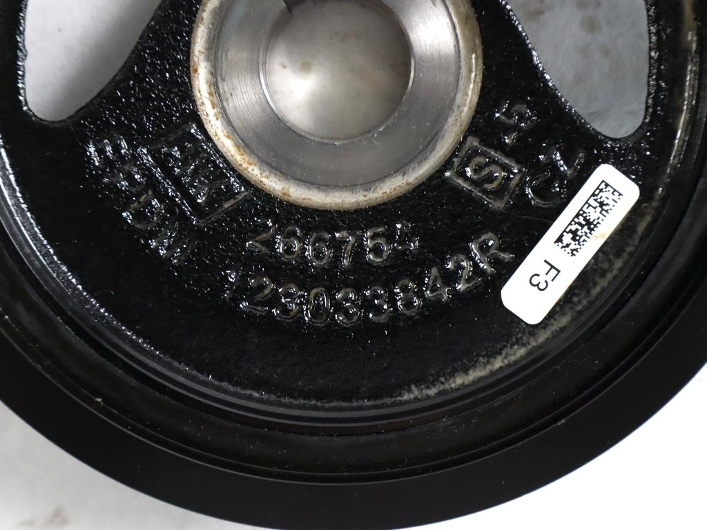 123033842R PULEGGIA ALBERO MOTORE RENAULT CAPTUR 1.0 G 74KW 6M 5P (2021) RICAMBIO USATO
