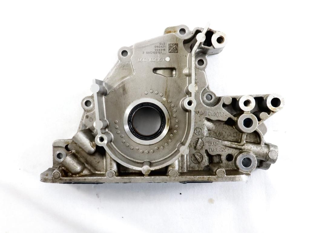 05C103151 GUARNIZIONE PARAOLIO ALLOGGIAMENTO ALBERO MOTORE VOLKSWAGEN T-ROC 1.0 B 81KW 6M 5P (2023) RICAMBIO USATO