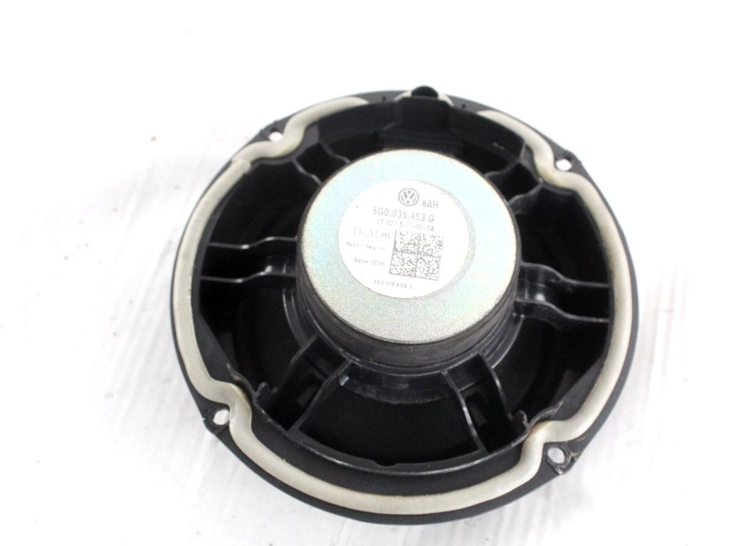 5G0035453G CASSA ALTOPARLANTE PORTA VOLKSWAGEN GOLF 7 1.4 M 81KW 6M 5P (2015) RICAMBIO USATO 