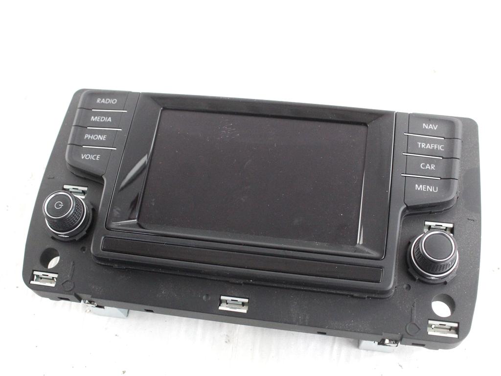 5G0919605D DISPLAY SISTEMA DI NAVIGAZIONE SATELLITARE VOLKSWAGEN GOLF 7 1.4 M 81KW 6M 5P (2015) RICAMBIO USATO 