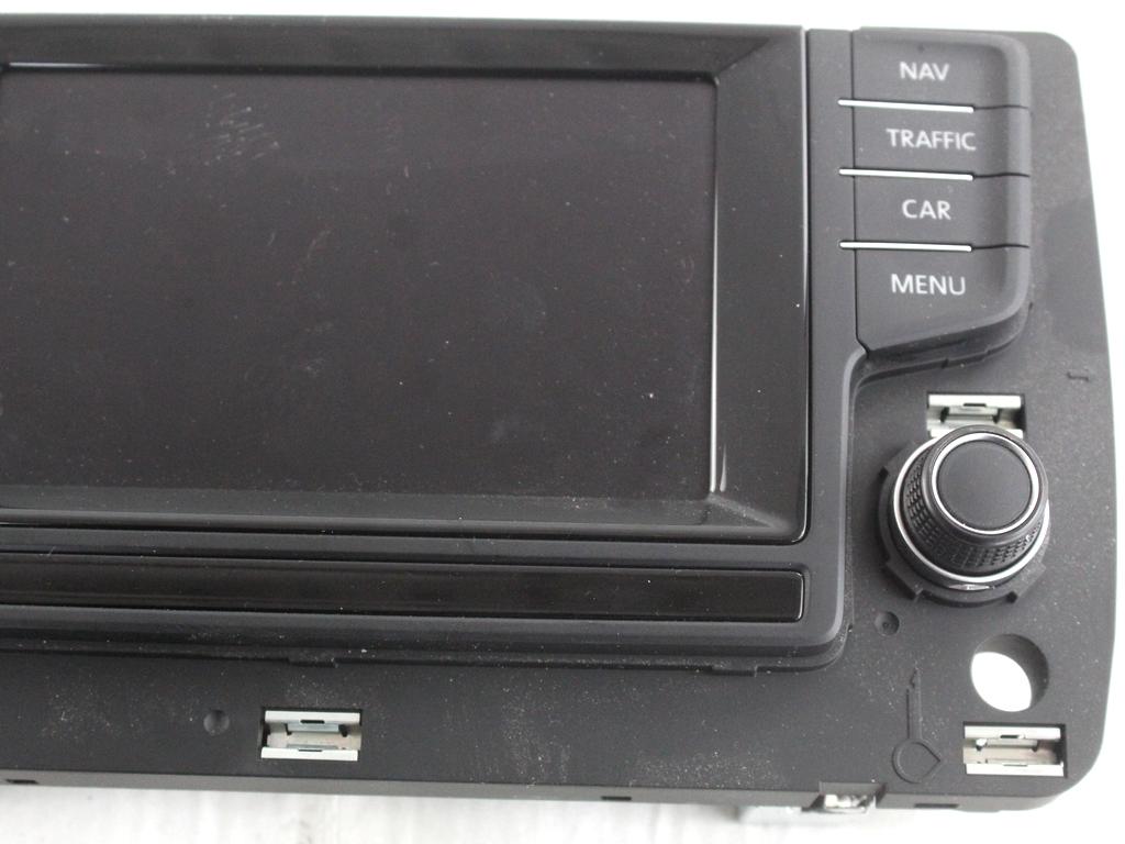 5G0919605D DISPLAY SISTEMA DI NAVIGAZIONE SATELLITARE VOLKSWAGEN GOLF 7 1.4 M 81KW 6M 5P (2015) RICAMBIO USATO 