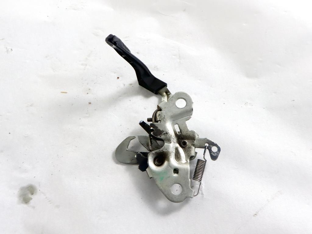 9652427480 CHIUSURA SERRATURA COFANO ANTERIORE PEUGEOT 207 1.4 B 54KW 5M 5P (2012) RICAMBIO USATO