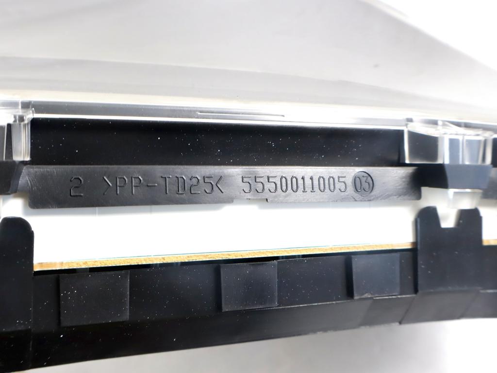 Y50001 QUADRO STRUMENTI CONTACHILOMETRI FIAT GRANDE PUNTO 1.3 D 55KW 5M 5P (2010) RICAMBIO USATO