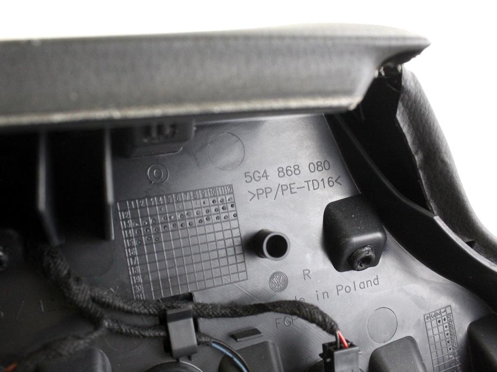 5G4867024FBAM PANNELLO INTERNO PORTA ANTERIORE DESTRA VOLKSWAGEN GOLF 7 1.4 M 81KW 6M 5P (2015) RICAMBIO USATO