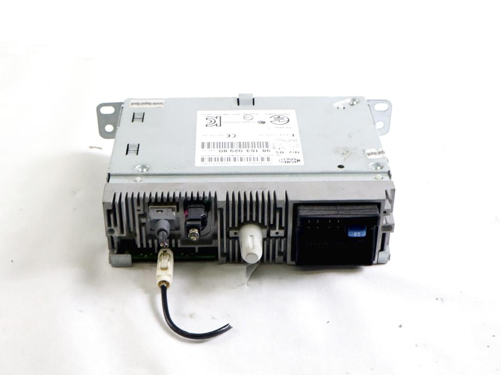 9816302980 AUTORADIO CITROEN C4 CACTUS 1.6 D 73KW 5M 5P (2016) RICAMBIO USATO (NON FORNIAMO CODICE AUTORADIO, MA SOLO NUMERO DI TELAIO VEICOLO)