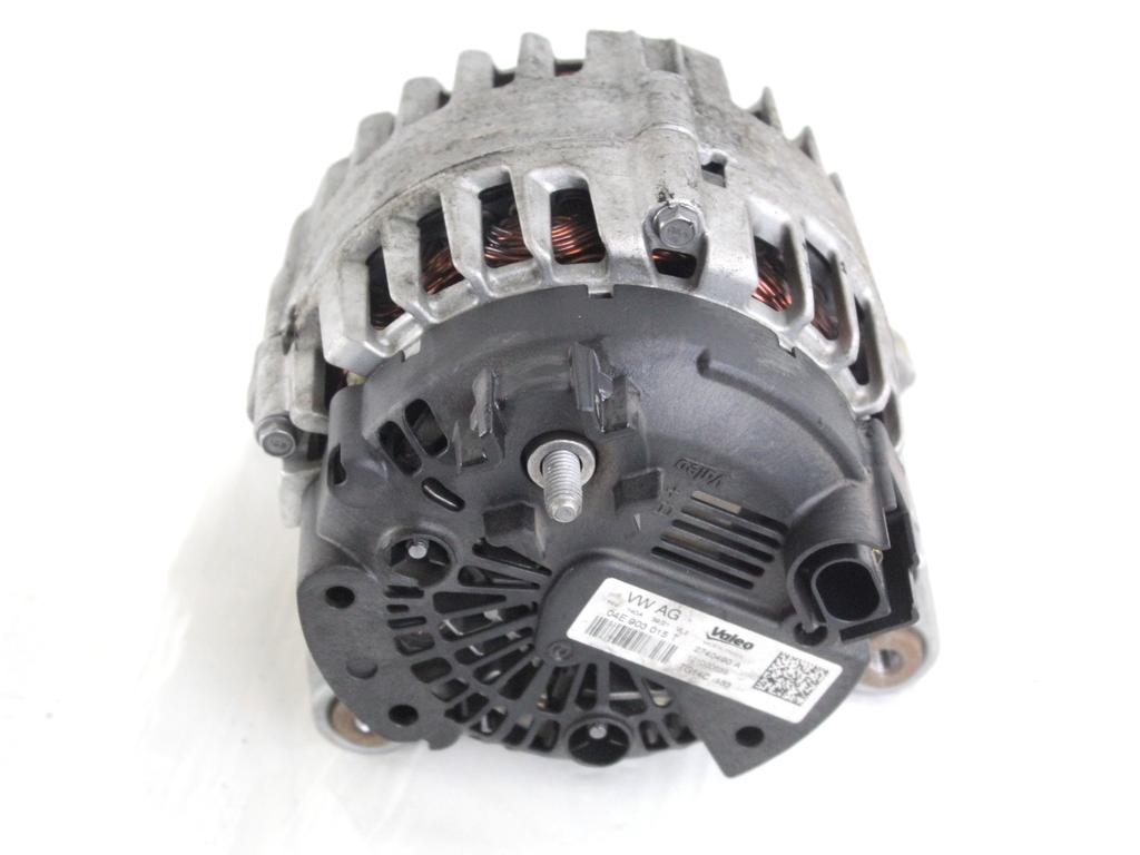 04E903015T ALTERNATORE VOLKSWAGEN GOLF 7 1.4 M 81KW 6M 5P (2015) RICAMBIO USATO