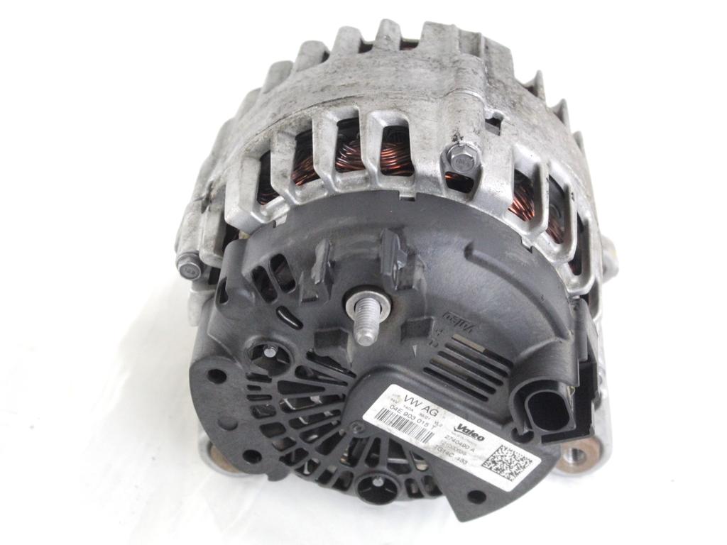 04E903015T ALTERNATORE VOLKSWAGEN GOLF 7 1.4 M 81KW 6M 5P (2015) RICAMBIO USATO