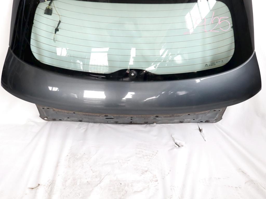 9800805380 PORTELLONE COFANO POSTERIORE BAULE CITROEN C4 CACTUS 1.6 D 73KW 5M 5P (2016) RICAMBIO USATO CON LUNOTTO TERMICO