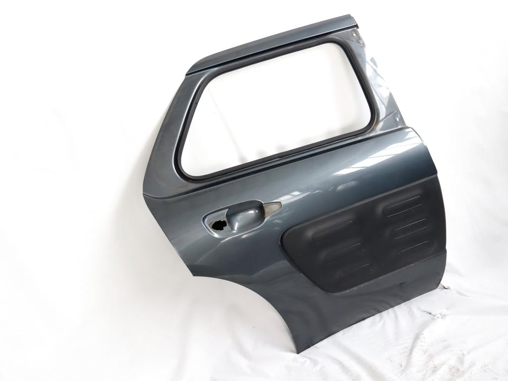 9801070080 PORTA POSTERIORE DESTRA CITROEN C4 CACTUS 1.6 D 73KW 5M 5P (2016) RICAMBIO USATO
