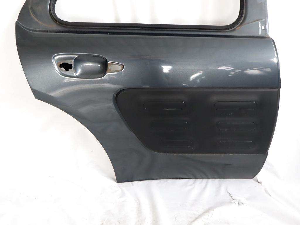 9801070080 PORTA POSTERIORE DESTRA CITROEN C4 CACTUS 1.6 D 73KW 5M 5P (2016) RICAMBIO USATO