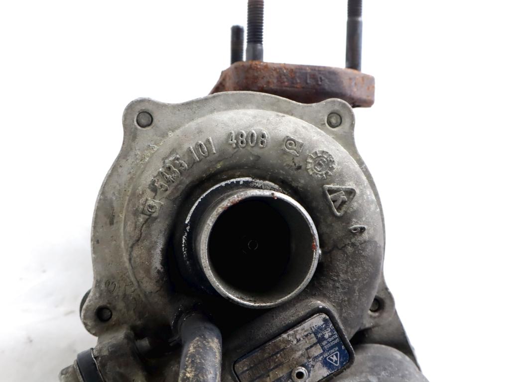73501343 TURBINA TURBOCOMPRESSORE FIAT GRANDE PUNTO 1.3 D 55KW 5M 5P (2010) RICAMBIO USATO