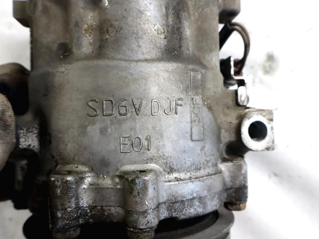 51803075 COMPRESSORE CLIMATIZZATORE CLIMA A/C FIAT GRANDE PUNTO 1.3 D 55KW 5M 5P (2010) RICAMBIO USATO