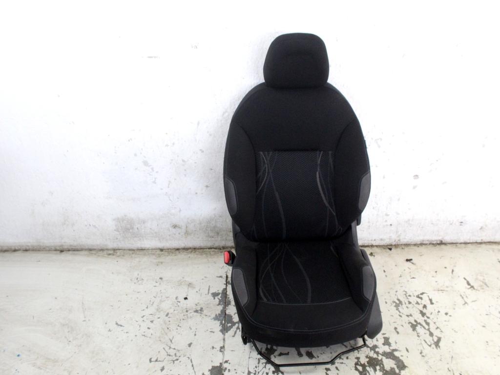1608319980 SEDILE ANTERIORE SINISTRO GUIDATORE PEUGEOT 208 1.4 D 50KW 5M 5P (2012) RICAMBIO USATO