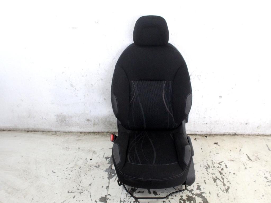 1608319980 SEDILE ANTERIORE SINISTRO GUIDATORE PEUGEOT 208 1.4 D 50KW 5M 5P (2012) RICAMBIO USATO