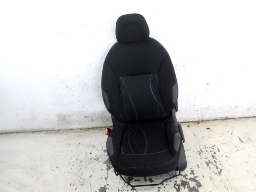1608319980 SEDILE ANTERIORE SINISTRO GUIDATORE PEUGEOT 208 1.4 D 50KW 5M 5P (2012) RICAMBIO USATO