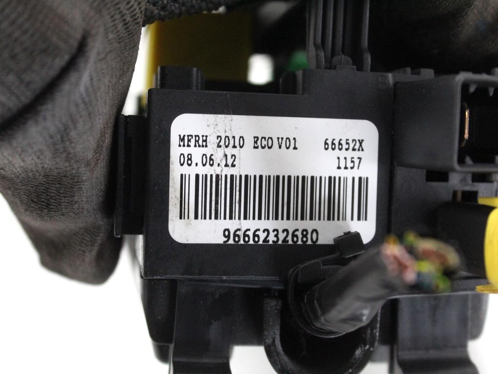 9666232680 CENTRALINA FUSIBILIERA SCATOLA FUSIBILI RELÈ PEUGEOT 208 1.4 D 50KW 5M 5P (2012) RICAMBIO USATO