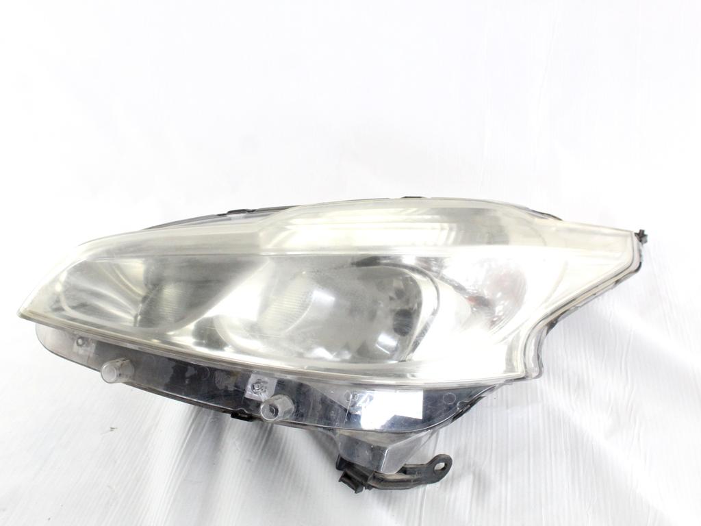 9802221880 FARO FANALE ANTERIORE SINISTRO PEUGEOT 208 1.4 D 50KW 5M 5P (2012) RICAMBIO USATO