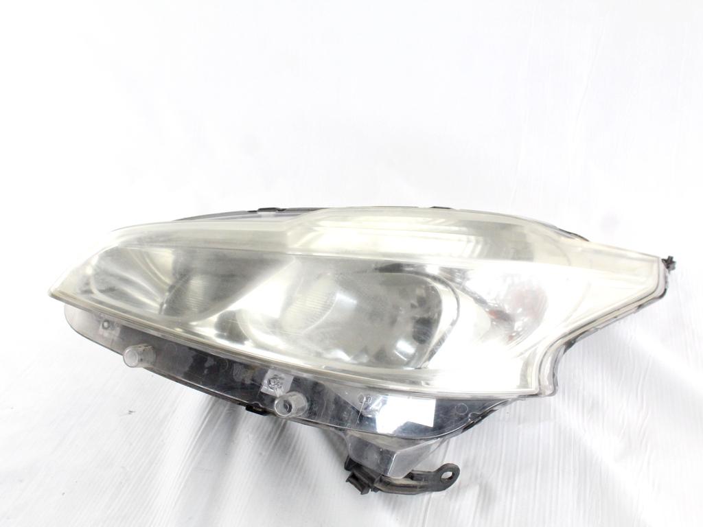9802221880 FARO FANALE ANTERIORE SINISTRO PEUGEOT 208 1.4 D 50KW 5M 5P (2012) RICAMBIO USATO