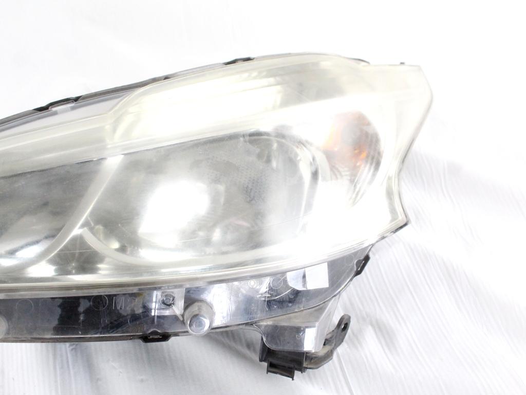 9802221880 FARO FANALE ANTERIORE SINISTRO PEUGEOT 208 1.4 D 50KW 5M 5P (2012) RICAMBIO USATO