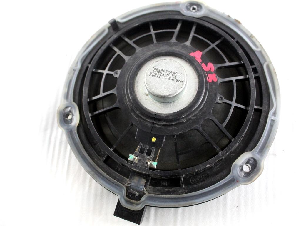 9665231880 CASSA ALTOPARLANTE PORTA ANTERIORE PEUGEOT 208 1.4 D 50KW 5M 5P (2012) RICAMBIO USATO