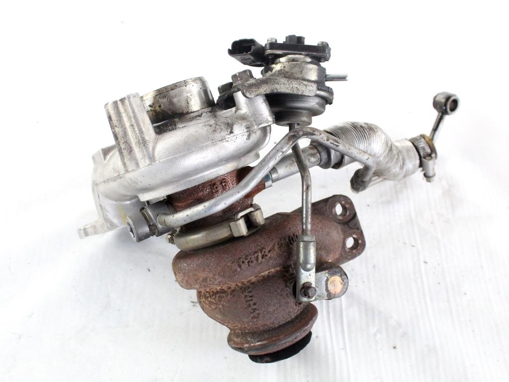 9673283680 TURBINA TURBOCOMPRESSORE PEUGEOT 208 1.4 D 50KW 5M 5P (2012) RICAMBIO USATO