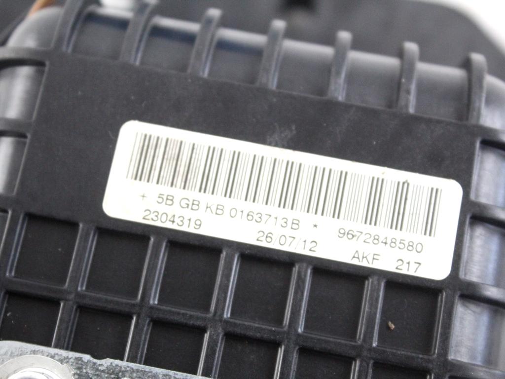 9672848580 AIRBAG PASSEGGERO PEUGEOT 208 1.4 D 50KW 5M 5P (2012) RICAMBIO USATO