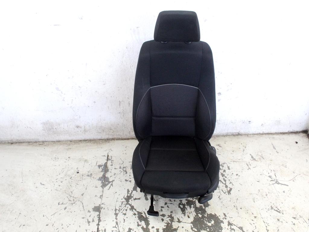 52106982918 SEDILE ANTERIORE SINISTRO GUIDATORE BMW SERIE 1 120D E87 2.0 D 130KW 6M 5P (2011) RICAMBIO USATO