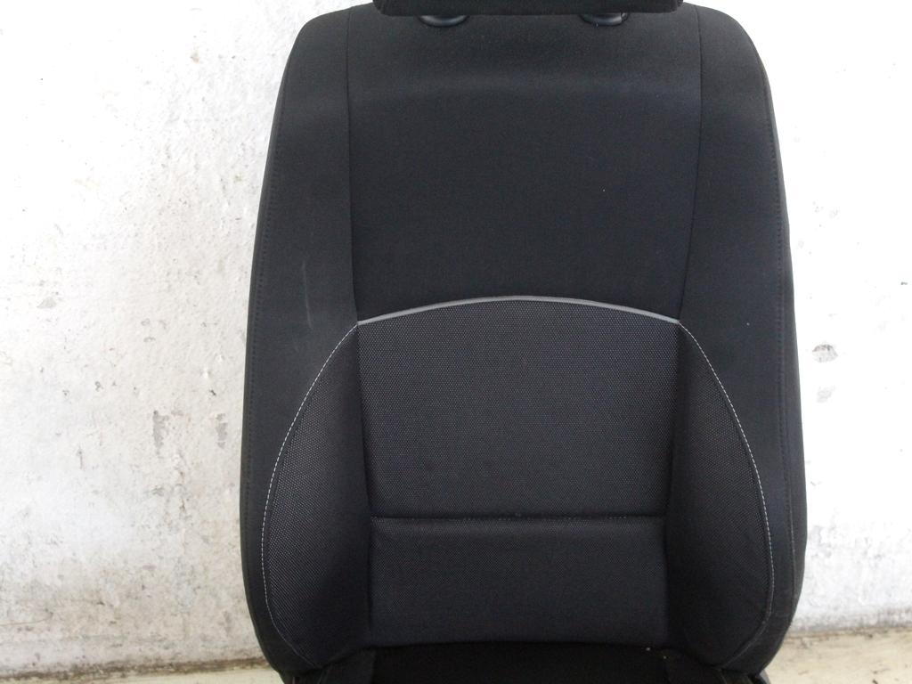 52106982918 SEDILE ANTERIORE SINISTRO GUIDATORE BMW SERIE 1 120D E87 2.0 D 130KW 6M 5P (2011) RICAMBIO USATO