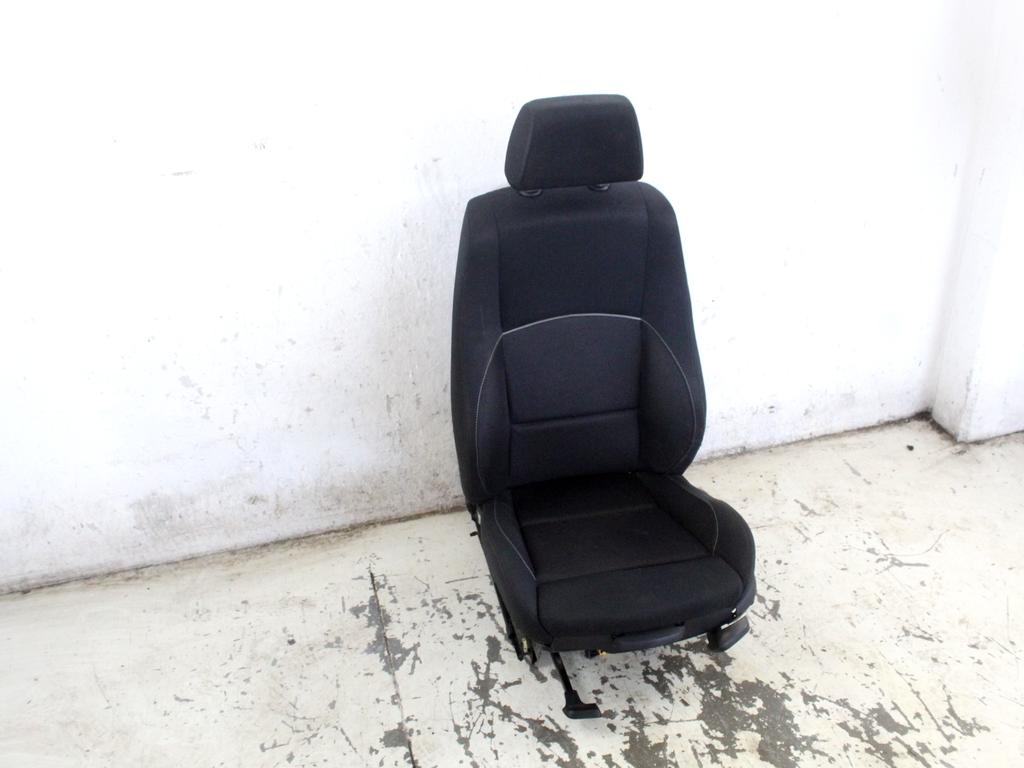 52106982918 SEDILE ANTERIORE SINISTRO GUIDATORE BMW SERIE 1 120D E87 2.0 D 130KW 6M 5P (2011) RICAMBIO USATO