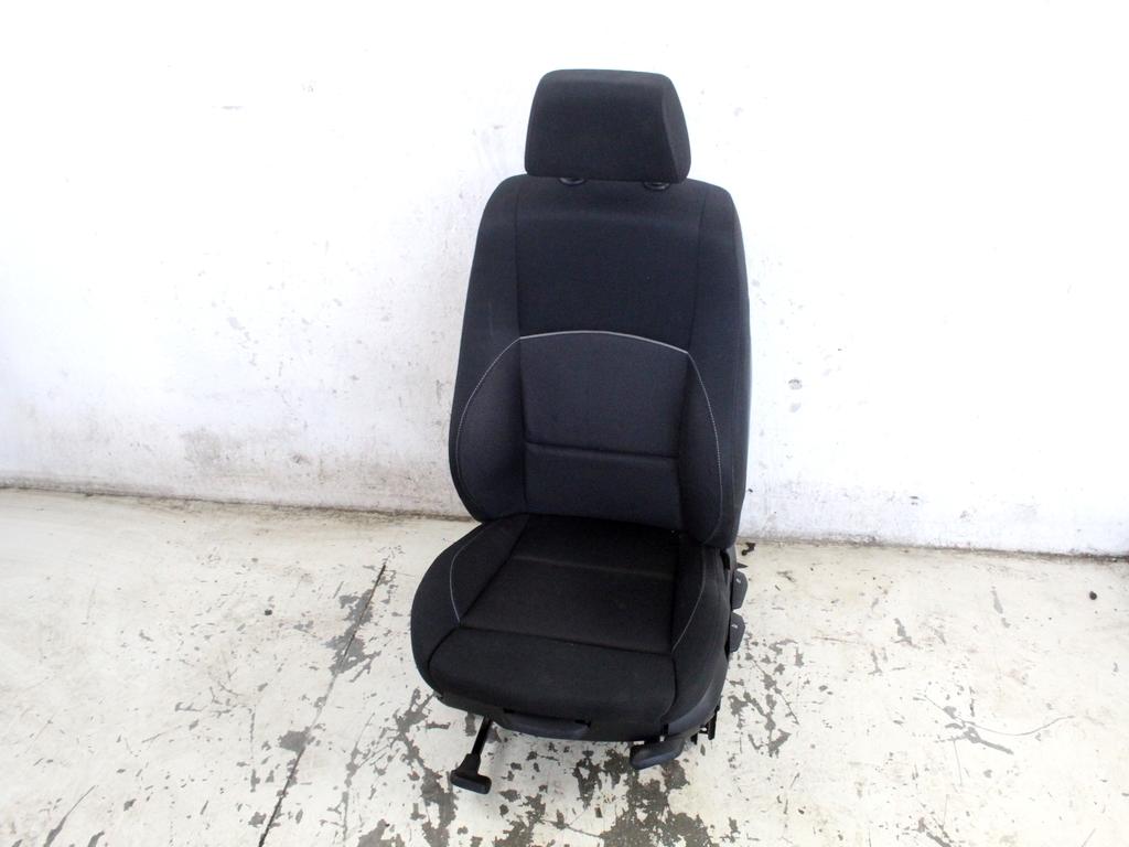 52106982918 SEDILE ANTERIORE SINISTRO GUIDATORE BMW SERIE 1 120D E87 2.0 D 130KW 6M 5P (2011) RICAMBIO USATO