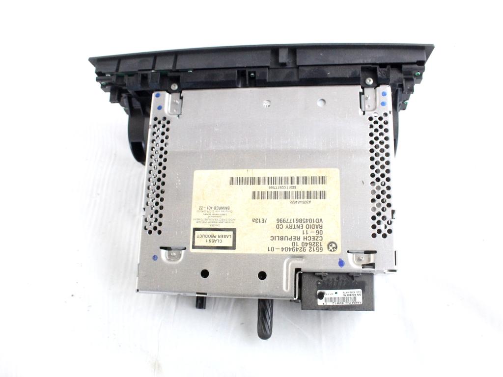 65129249404 AUTORADIO BUSINESS CD BMW SERIE 1 120D E87 2.0 D 130KW 6M 5P (2011) RICAMBIO USATO (NON FORNIAMO CODICE AUTORADIO, MA SOLO NUMERO DI TELAIO VEICOLO)