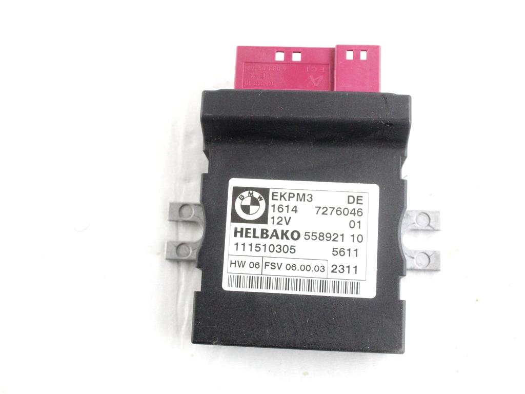 16147276046 CENTRALINA POMPA CARBURANTE BMW SERIE 1 120D E87 2.0 D 130KW 6M 5P (2011) RICAMBIO USATO