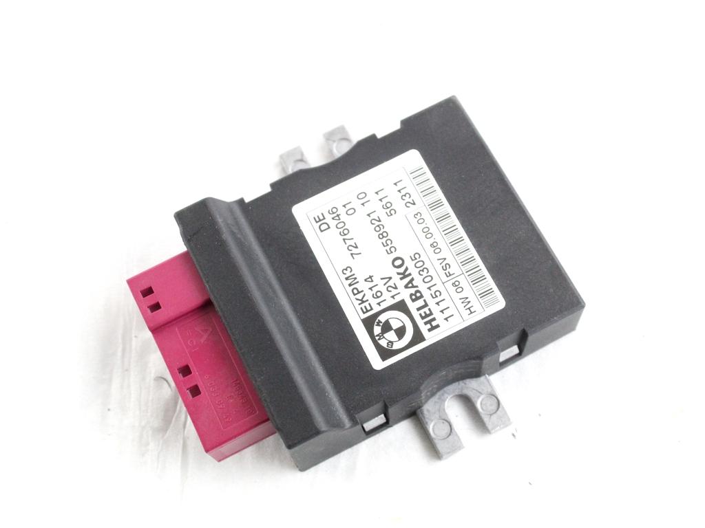 16147276046 CENTRALINA POMPA CARBURANTE BMW SERIE 1 120D E87 2.0 D 130KW 6M 5P (2011) RICAMBIO USATO