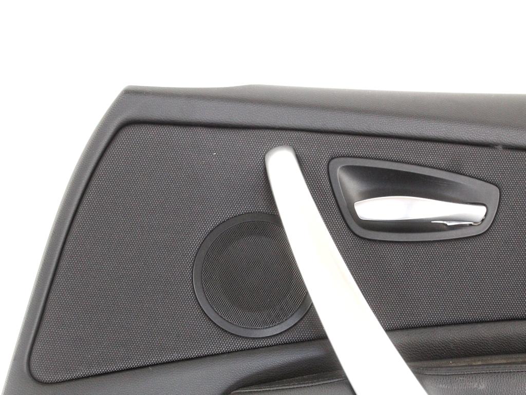 51417224346 PANNELLO INTERNO PORTA ANTERIORE DESTRA IN PELLE BMW SERIE 1 120D E87 2.0 D 130KW 6M 5P (2011) RICAMBIO USATO