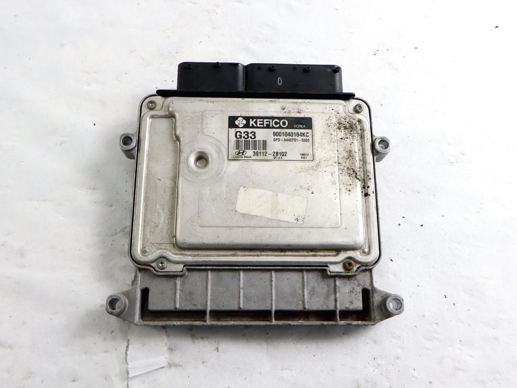 39112-2B102 CENTRALINA MOTORE HYUNDAI I30 SW 1.4 G 80KW 5M 5P (2009) RICAMBIO USATO