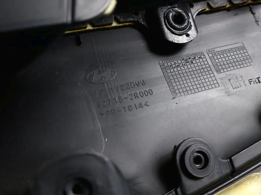 82370-2R000 PANNELLO INTERNO PORTA ANTERIORE SINISTRA HYUNDAI I30 SW 1.4 G 80KW 5M 5P (2009) RICAMBIO USATO 