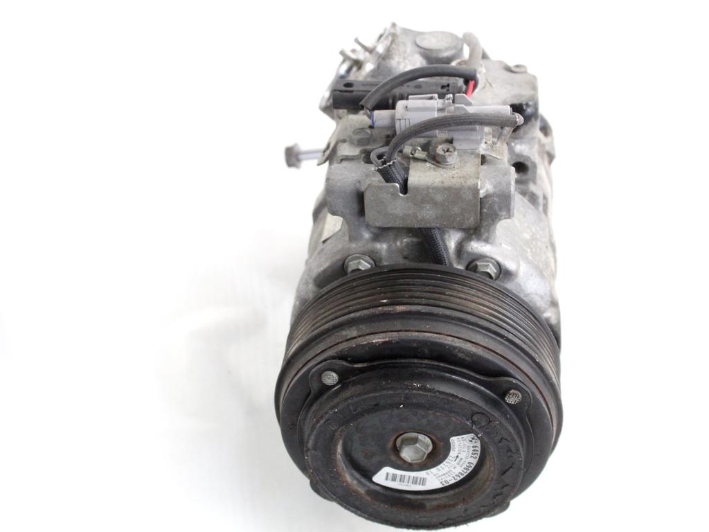 64526987862 COMPRESSORE CLIMATIZZATORE CLIMA A/C BMW SERIE 1 120D E87 2.0 D 130KW 6M 5P (2011) RICAMBIO USATO 447260-1853