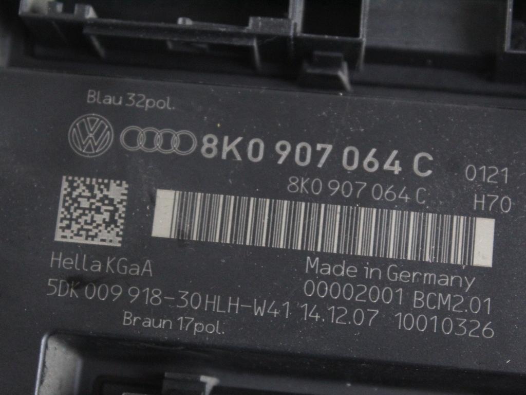 8K0907064C CENTRALINA COMFORT AUDI A4 8K2 2.0 D 105KW 6M 4P (2008) RICAMBIO USATO