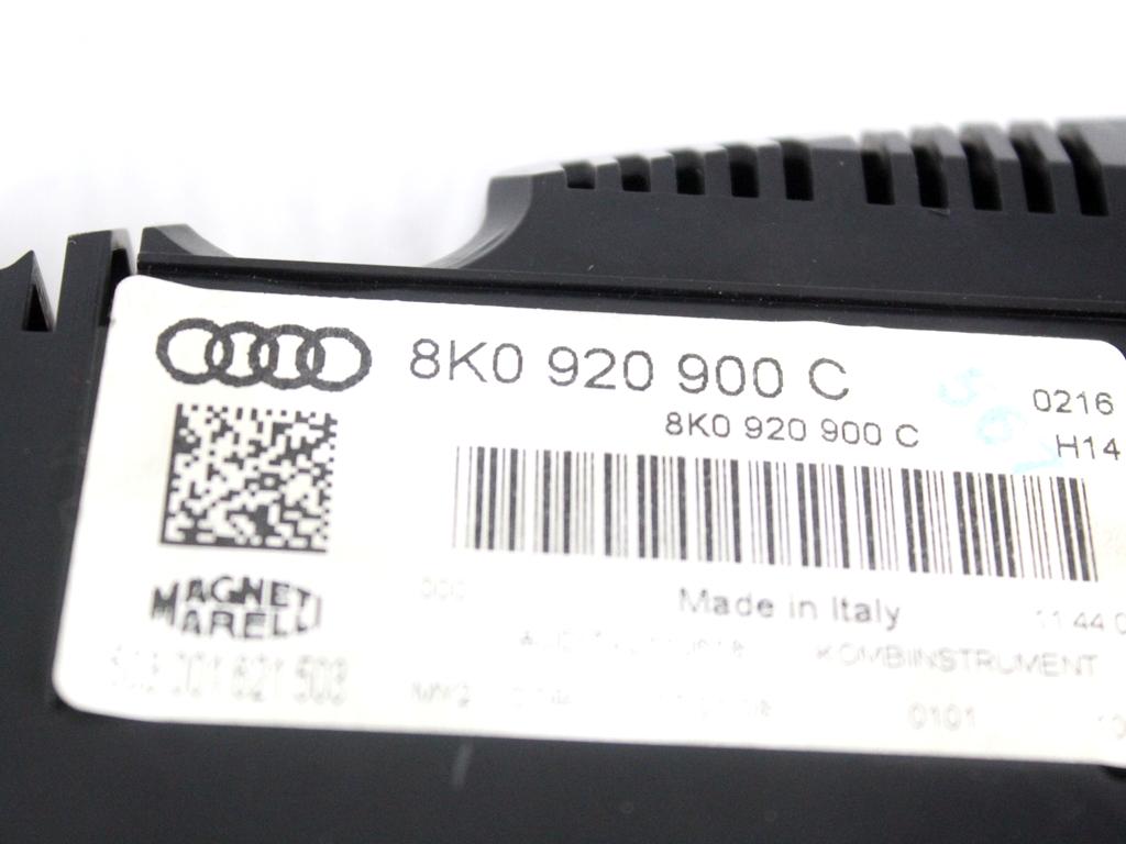 8K0920900C QUADRO STRUMENTI CONTACHILOMETRI AUDI A4 8K2 2.0 D 105KW 6M 4P (2008) RICAMBIO USATO