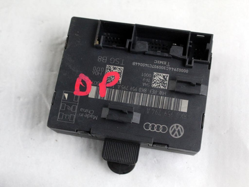 8K0959795A CENTRALINA PORTA POSTERIORE DESTRA AUDI A4 8K2 2.0 D 105KW 6M 4P (2008) RICAMBIO USATO